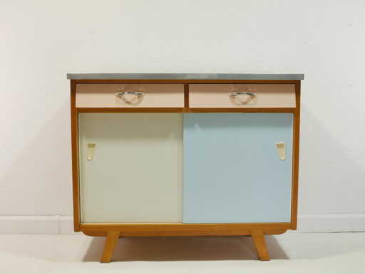 Vintage kitchen cabinet, sideboard kitchen, 60s, Germany