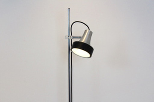 Raak d-3202 lampadaire en aluminium et chrome