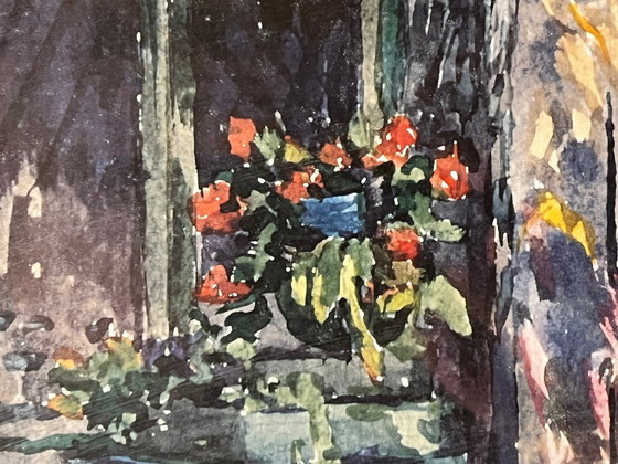 Image 1 of Watercolor By Luc Van Cauter