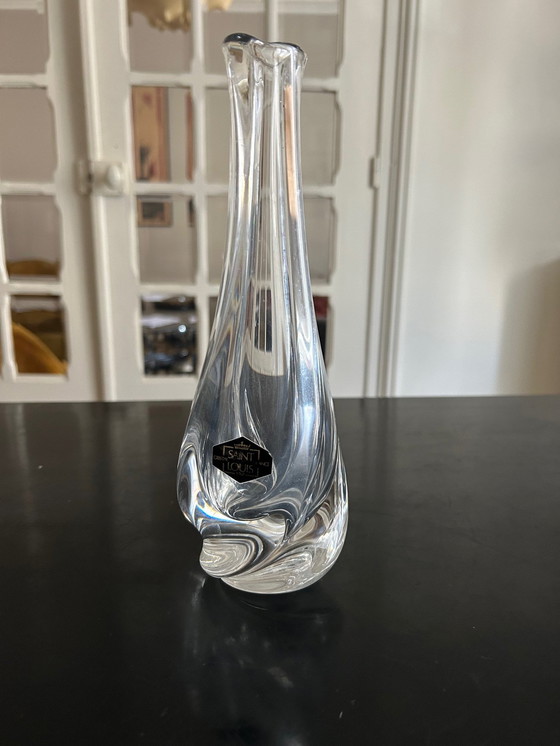 Image 1 of Jarrón de cristal de San Luis 