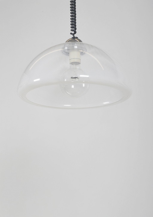 Italian Pendant Lamp Designed By Harvey Guzzini For Iguzzini, 1970s