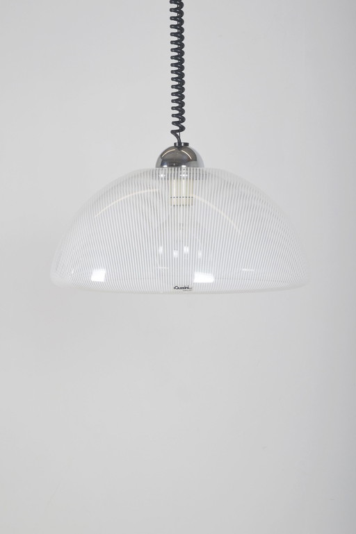 Italian Pendant Lamp Designed By Harvey Guzzini For Iguzzini, 1970s