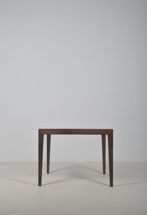 Image 1 of Table basse danoise en bois par Severin Hansen pour Haslev, 1960s