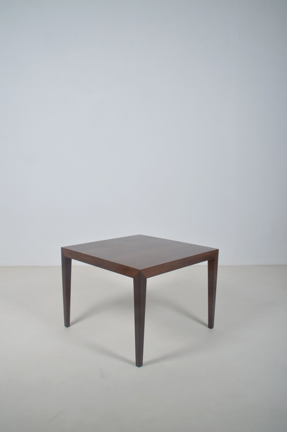 Image 1 of Table basse danoise en bois par Severin Hansen pour Haslev, 1960s