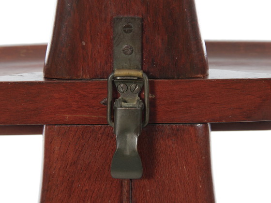 Image 1 of Large Mahogany-stained Beech Valet