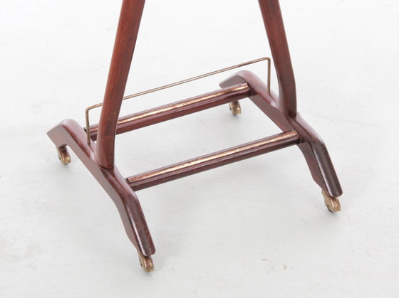 Image 1 of Large Mahogany-stained Beech Valet