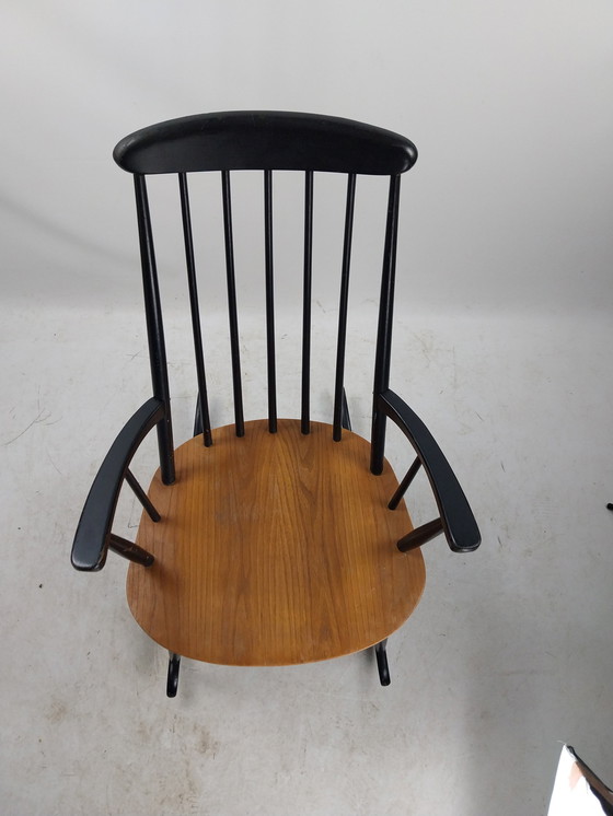 Image 1 of 1 X Scandinavian Rocking Chair In Style From Tapiovaara.