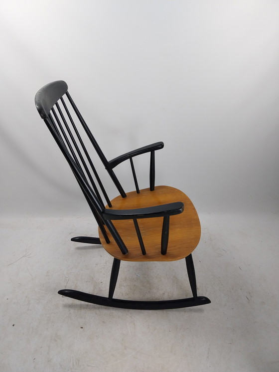 Image 1 of 1 X Scandinavian Rocking Chair In Style From Tapiovaara.