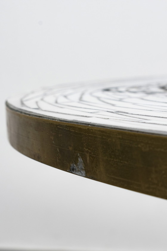 Image 1 of Vintage mosaic coffee table