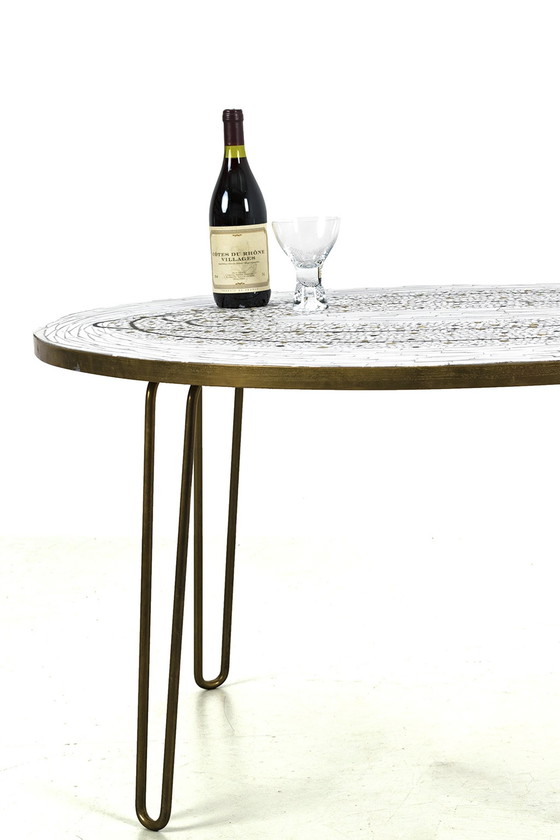 Image 1 of Vintage mosaic coffee table