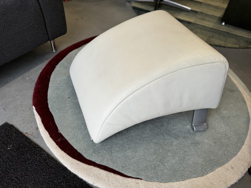 Rolf Benz 322 Footstool Leather