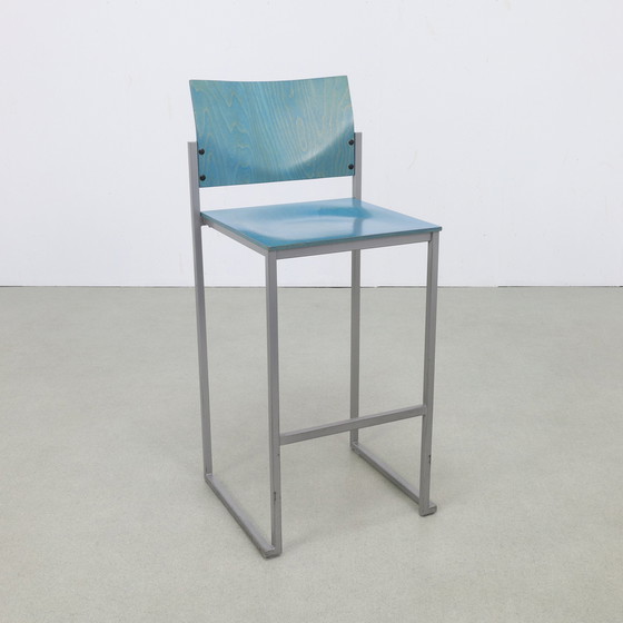 Image 1 of Tabouret de bar postmoderne 3x, années 1990