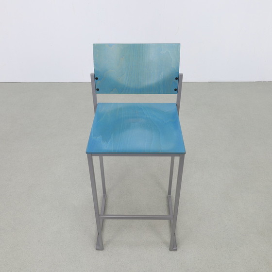 Image 1 of 3x Postmodern Bar Stool, 1990s