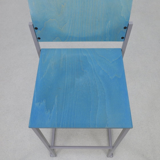 Image 1 of Tabouret de bar postmoderne 3x, années 1990