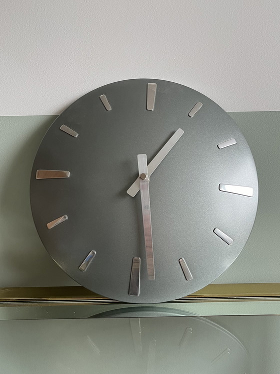 Image 1 of Ikea Design Horloge 1999 Argent