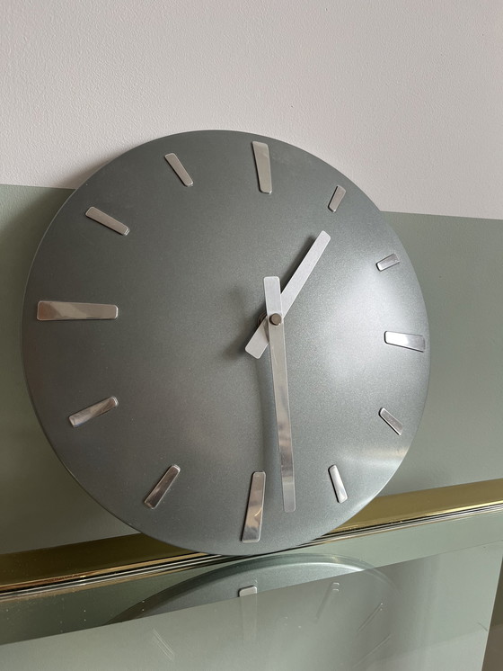 Image 1 of Ikea Design Horloge 1999 Argent