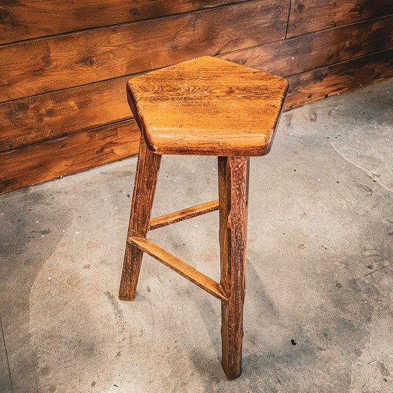 Image 1 of 3x Brutalist Elm Stool by Aranjou