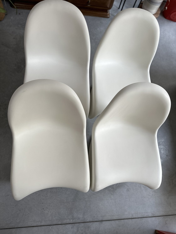 Image 1 of 4x Verner Panton chairs