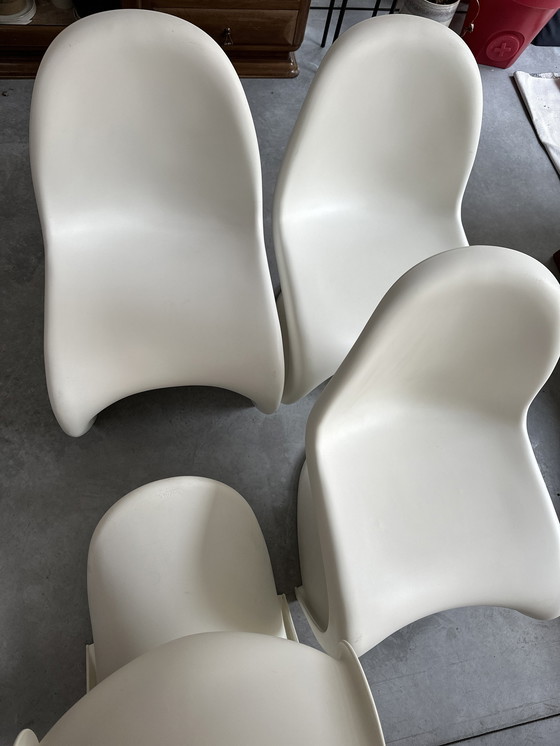 Image 1 of 4x Verner Panton chairs