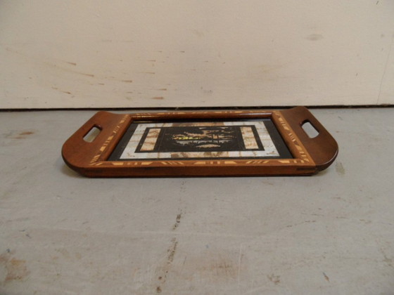 Image 1 of Vintage Tray With Inlay