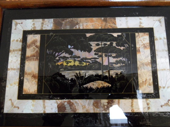 Image 1 of Vintage Tray With Inlay