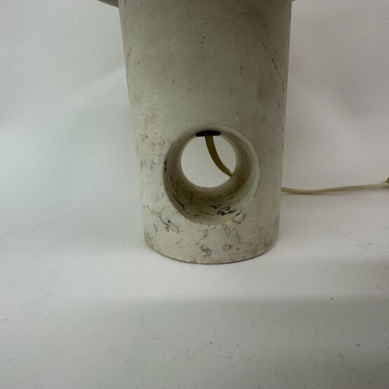 Image 1 of Travertine Table Lamp with Mid-Century Design, 1970s