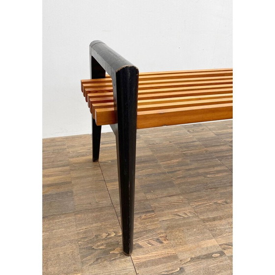 Image 1 of Vintage wooden bench, Italy 1950s