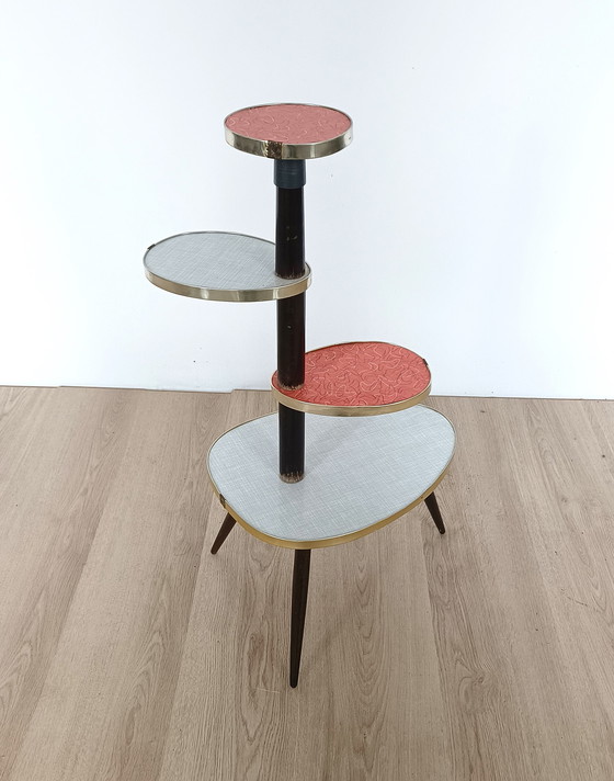 Image 1 of Fifties plant table with tiers.