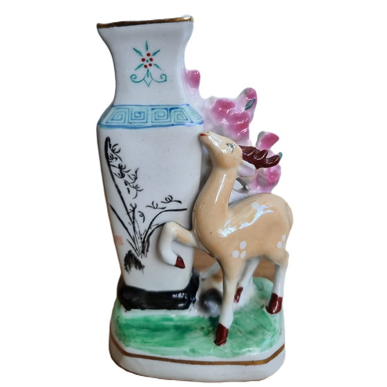 Image 1 of Porcelain Chinese Vases, 1960s