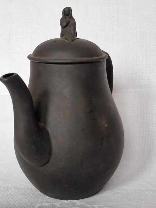 Juego de café y té Wedgwood de basalto negro