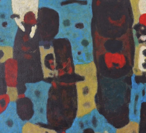 Image 1 of Willem Boon, Abstract Composition, 20th Century, Oil on Canvas