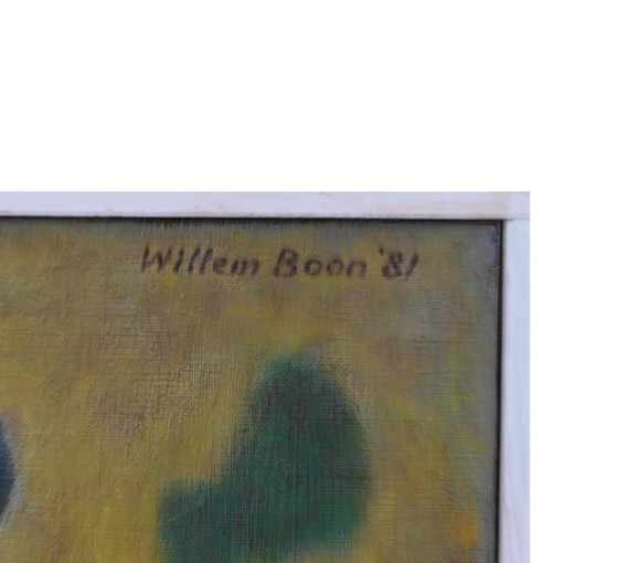 Image 1 of Willem Boon, Abstract Composition, 20th Century, Oil on Canvas