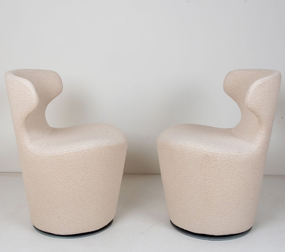 Image 1 of 1 Of 4 Piccola Papilio Armchairs From B&B Italia, Reupholstered