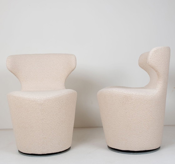 Image 1 of 1 Of 4 Piccola Papilio Armchairs From B&B Italia, Reupholstered