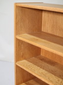 Bookcase Oak Danish 1960s Vintage