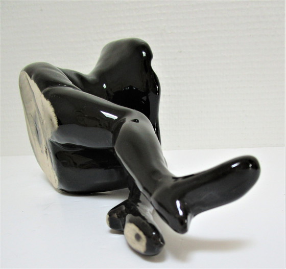 Image 1 of Ashtray Ceramic Legs 80s