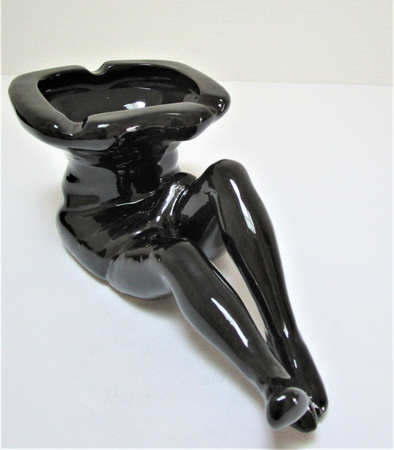 Image 1 of Ashtray Ceramic Legs 80s