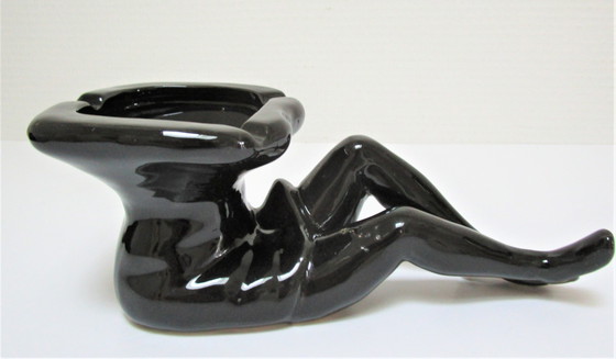 Image 1 of Ashtray Ceramic Legs 80s