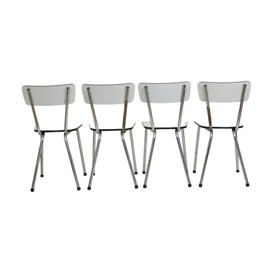 Image 1 of 4 Gray Formica Chairs