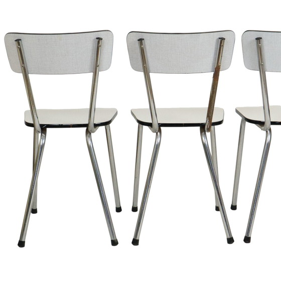 Image 1 of 4 Gray Formica Chairs