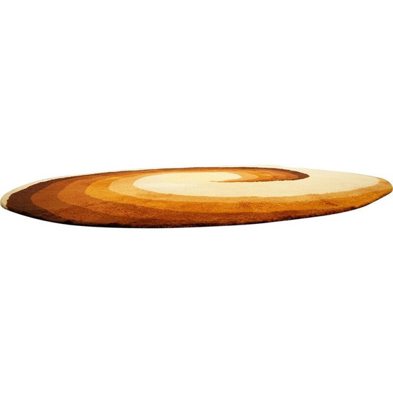 Image 1 of Vintage wool rug by Ewald Kröner for Saarinen Tisch, Germany 1970