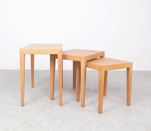 Severin Hansen Light Oak Nesting Tables