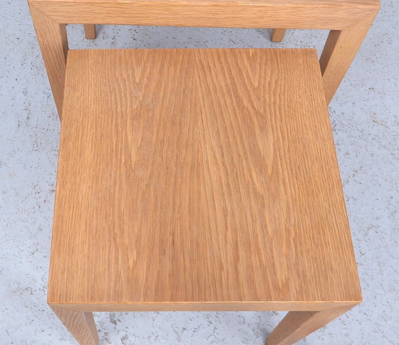 Image 1 of Severin Hansen Light Oak Nesting Tables