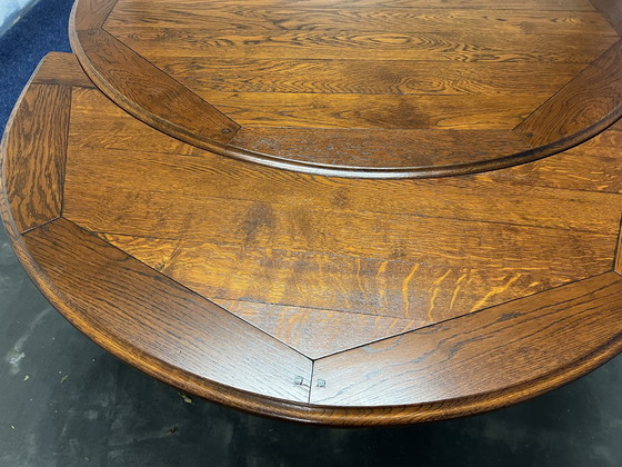 Image 1 of Bannink art nouveau dining room table