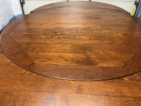 Image 1 of Bannink art nouveau dining room table