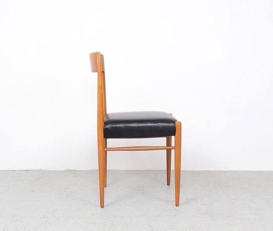 Image 1 of Sillas de comedor de madera Lübke, década de 1960