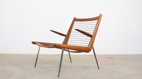 Image 1 of Boomerang Chair Fd 134 Peter Hvidt & Orla Mølgaard Nielsen 