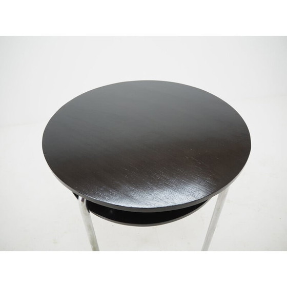Image 1 of Tavolo vintage cromato Bauhaus, funzionalismo, Cecoslovacchia, anni '20