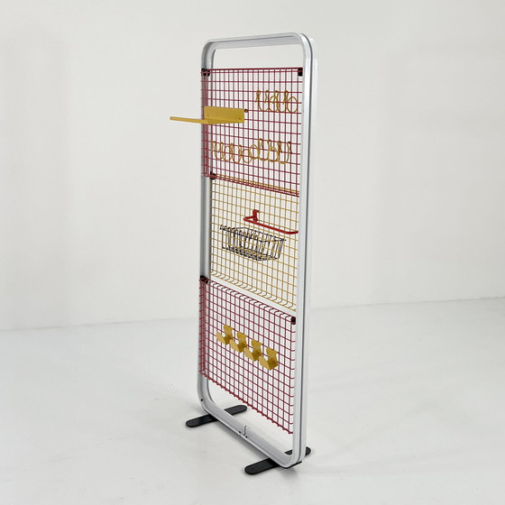 Image 1 of White Binetta Standing Organiser By Boccato, Gigante & Zambusi For Seccose, 1980