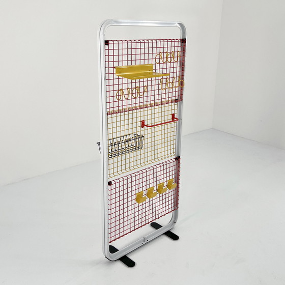 Image 1 of White Binetta Standing Organiser By Boccato, Gigante & Zambusi For Seccose, 1980